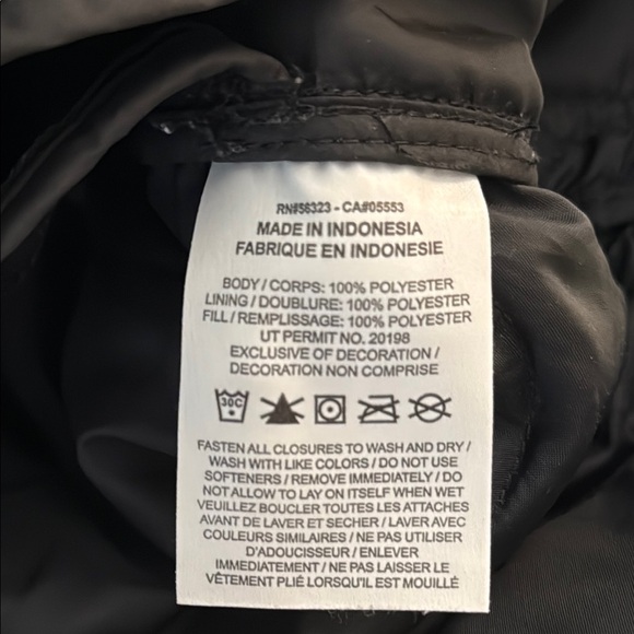 ♥️Nike Women's Black Quilted Trench Jacket♥️ - Picture 6 of 8